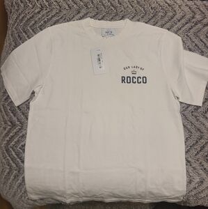 White Short Sleeve Crew Neck Tee